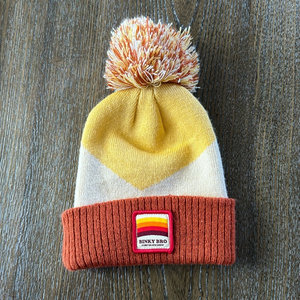 Binkybro beanie Sundance Pom - Merigold